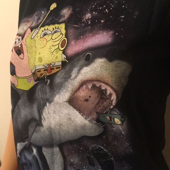 Nickelodeon Sz Md Spongebob Tee - Picture 2 of 4